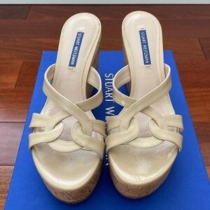 Stuart Weitzman Wedge Sandals